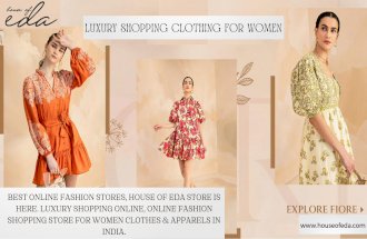 Luxury clothing for women in India | House of Eda