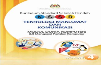 KEMENTERIAN PELAJARAN MALAYSIA Kurikulum Standard Sekolah Rendah