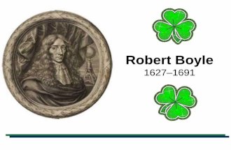 The Life and Legacy of Robert Boyle