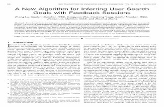 A New Algorithm for Inferring User Search Goals with Feedback Sessions