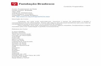 Fundação Bradesco - Conteúdo Programatico