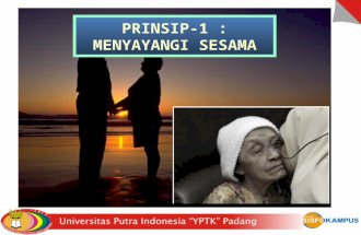 Prinsip Dasar UPI-YPTK Padang No. 1 Menyayangi Sesama