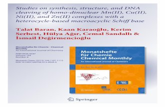 Studies on synthesis, structure and DNA cleaving of homo- dinuclear Mn(II), Cu(II), Ni(II) and Zn(II) complexes with heterocycle-based macroacyclic Schiff base