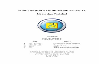 FUNDAMENTALS OF NETWORK SECURITY Media dan Protokol