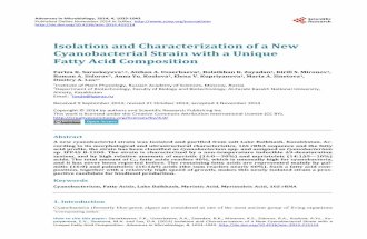 How to cite this paper: Isolation and Characterization of a New Cyanobacterial Strain with a Unique Fatty Acid Composition