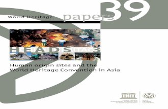 Out of Africa and the evolution of human populations in Asia: thoughts about the nomination of prehistoric sites to the World Heritage List (in UNESCO World Heritage papers, no. 39)