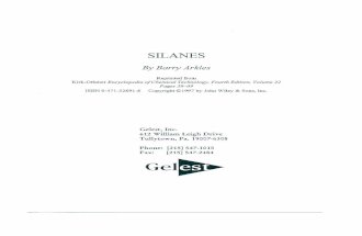 Silanes (Silicon Hydrides)