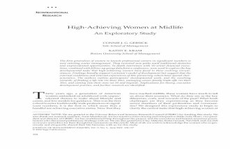 High-Achieving Women at Midlife: An Exploratory Study