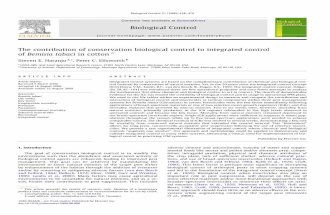 The contribution of conservation biological control to integrated control of Bemisia tabaci in cotton