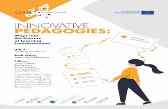 INNOVATIVE PEDAGOGIES: Ways into the Process of Learning Transformation