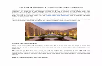 The Best of Jaisalmer_ A Local's Guide to the Golden City.pdf
