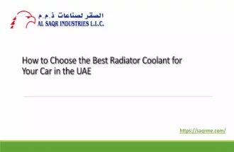 How to Choose the Best Radiator Coolant for Your Car in the UAE.pdf