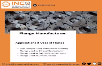 Manufacturer of fasteners, pipes, buttweld fittings, and flanges - Inco Special Alloys
