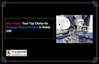Max Power Your Top Choice for Drainage Piping Services in Dubai, UAE.pdf