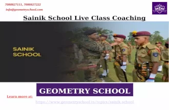 Sainik School Live Class Coaching