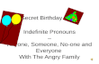 Secret Birthday Party