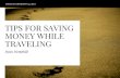 Ryan Hemphill - Tips for Saving Money While Traveling