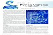 A Guide to the Python Universe for ESRI Wiskunde en Informatica (CWI) in the Netherlands. ... They strive for incremental change and attempt to preserve ... A Guide to the Python Universe