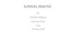SURVIVAL ANALYSIS - About alawing/materials/ESSM689/   Survival Analysis â€“What