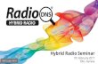 Hybrid Radio .Hybrid Radio Seminar 7th February 2017 EBU, Geneva. WiFi Code: 4018 Hybrid Radio Seminar