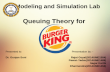 Simulation project on Burger King