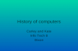 History of computers!