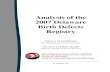 Analysis of the 2007 Delaware Birth Defects ... ANALYSIS OF THE 2007 BIRTH DEFECTS REGISTRY Delaware