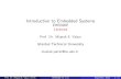 Introduction to Embedded Systems EHB326E Lectures 2018-10-30آ  Introduction to Embedded Systems EHB326E