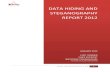 Data Hiding and Steganography Annual Report 2012 DATA ... ... Rabah Rahil iPhone Hides text inside cover