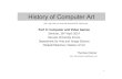 History of Computer Art - uni- X Computer Games.pdfآ  1 History of Computer Art Part X: Computer and