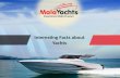 Interesting facts about yachts
