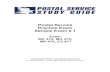 Postal Service Practice Exam Sample Exam # 1 Practice Exam Sample Exam # 1 Exam MC 474, MH 475, ...