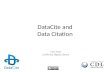 DataCite and Data Citation