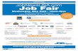 Career Fair Job Fair | May 2, 2016 | Page 3 Career Fair Job Fair Wednesday, May 25th | 10am-2pm Doubletree