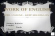 W ork of English