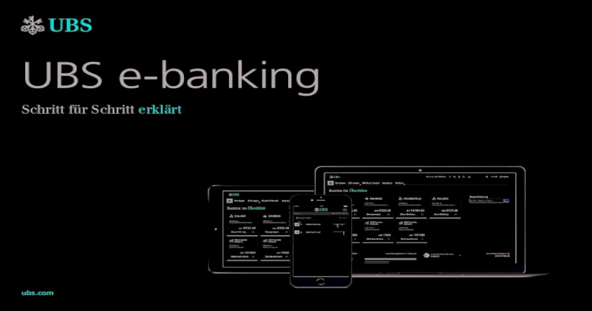 UBS e-banking UBS e-banking und dessen Funktionen nachlesen. Sicherheit  Unter Sicherheit finden Sie - [PDF Document]
