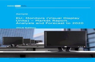 EU: Monitors (Visual Display Units) &acirc;&euro;&ldquo; Market Report. Analysis and Forecast to 2020