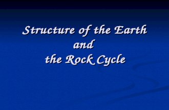 Structure of the Earth and the Rock Cycle. Lithosphere composed of minerals Definition of &acirc;&euro;&oelig;Mineral&acirc;&euro;&zwnj; ? Definition of &acirc;&euro;&oelig;Mineral&acirc;&euro;&zwnj; ?