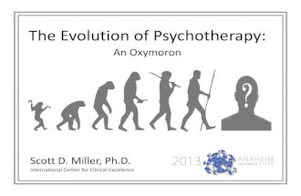 Evolution of Psychotherapy:  An Oxymoron