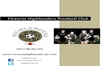 2012 Victoria Highlanders Media Kit