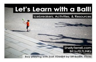 Lets Learn with a Ball! Activities, Web Tools &amp; Apps (All Ages)