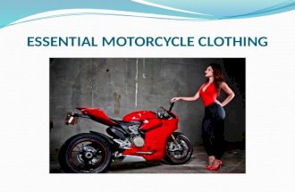 Essential Motorcycle Clothing_