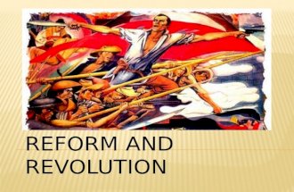Reform and Revolution in the Philippines