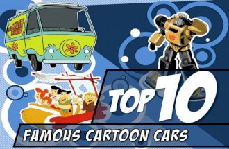 Top 10 Famous Cartoon Cars