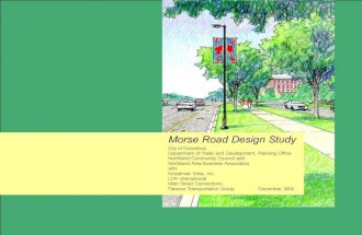 Morse Road Design Study