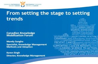 From setting the stage to setting trends by Mandy Sangha