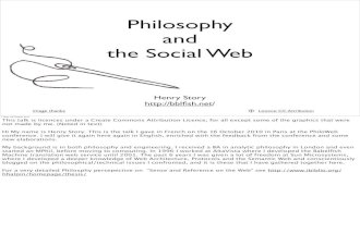 Henry Story: Philosophy and the Social Web