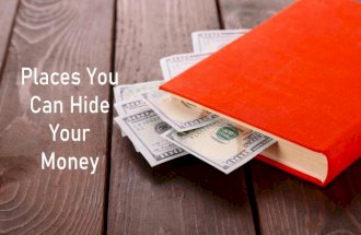 Unusual Places You Can Hide Your Money