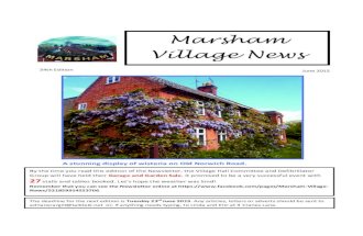 Marsham Village News (34th Edition)