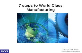 7 steps to world class manufacturing